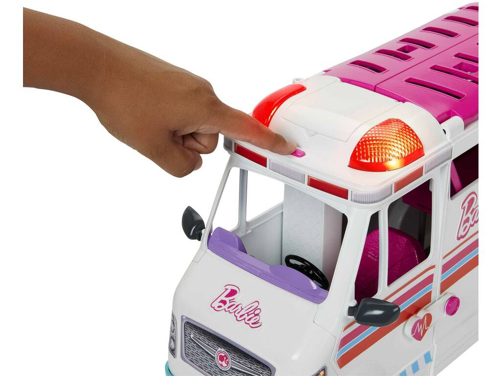 Barbie Véhicule Clinique de Soins Mattel HKT79