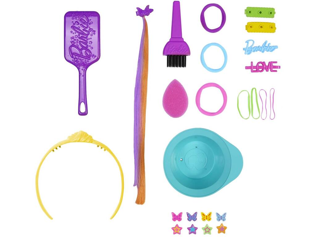 Barbie Totally Hair Color Reveal Bruna Mattel HMD81