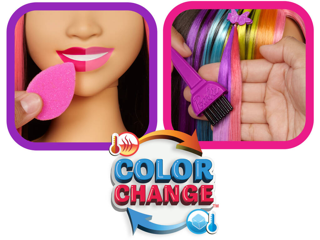Barbie Totally Hair Color Reveal Bruna Mattel HMD81