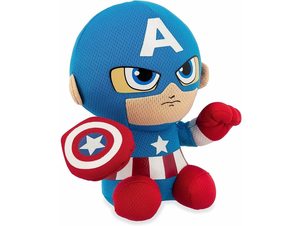 Peluche Capitan America 15 cm. Original Beanies TY 41189
