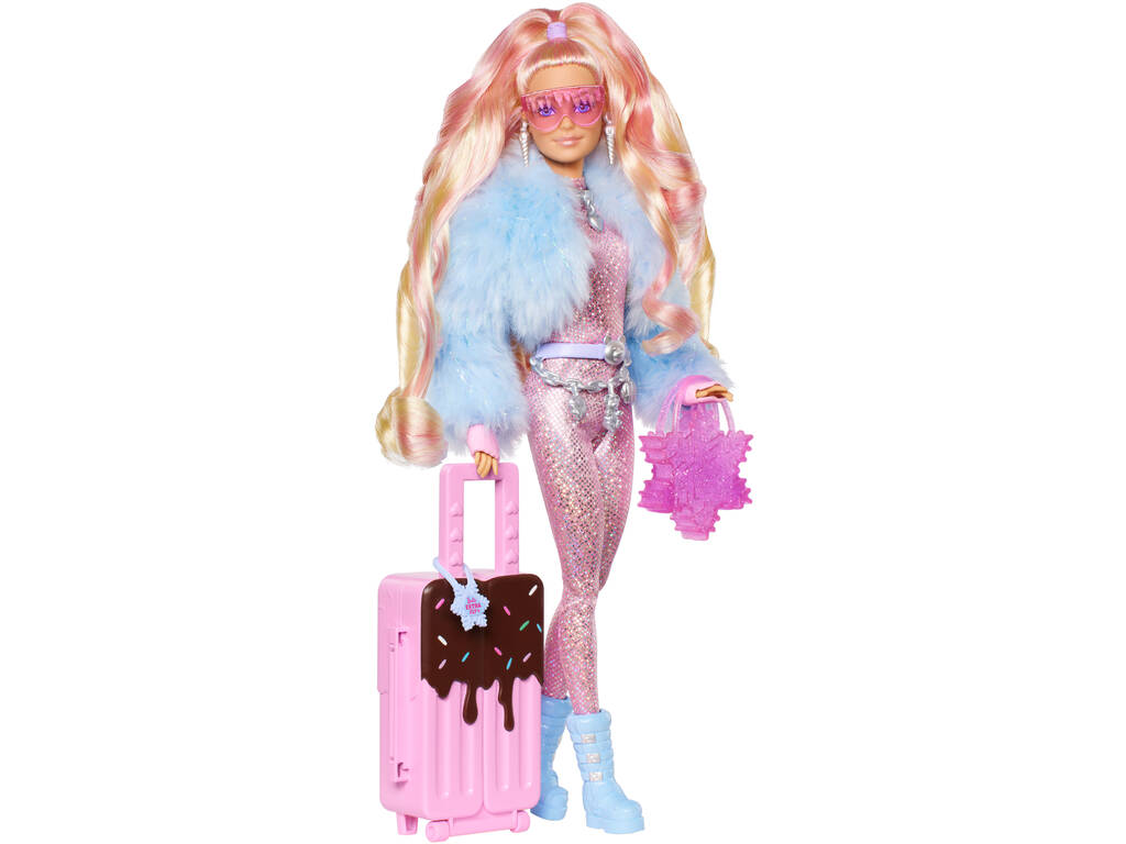 Barbie Extra Fly Bambola della neve Mattel HPB16