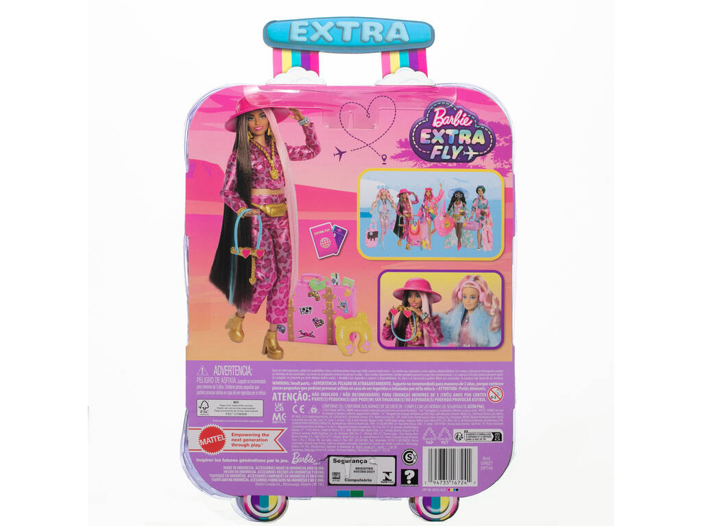 Poupée Safari Barbie Extra Fly de Mattel HPT48