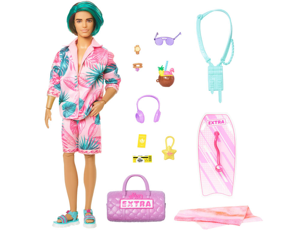 Barbie Extra Fly Poupée de Plage de Mattel HNP86
