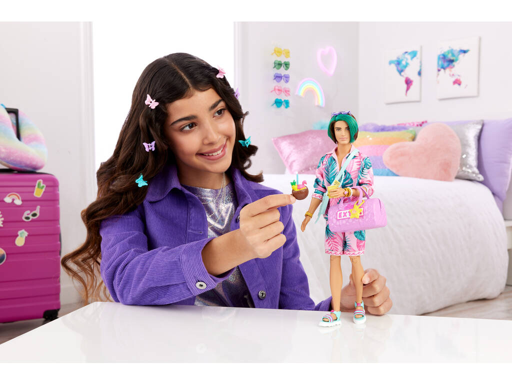 Barbie Extra Fly Poupée de Plage de Mattel HNP86