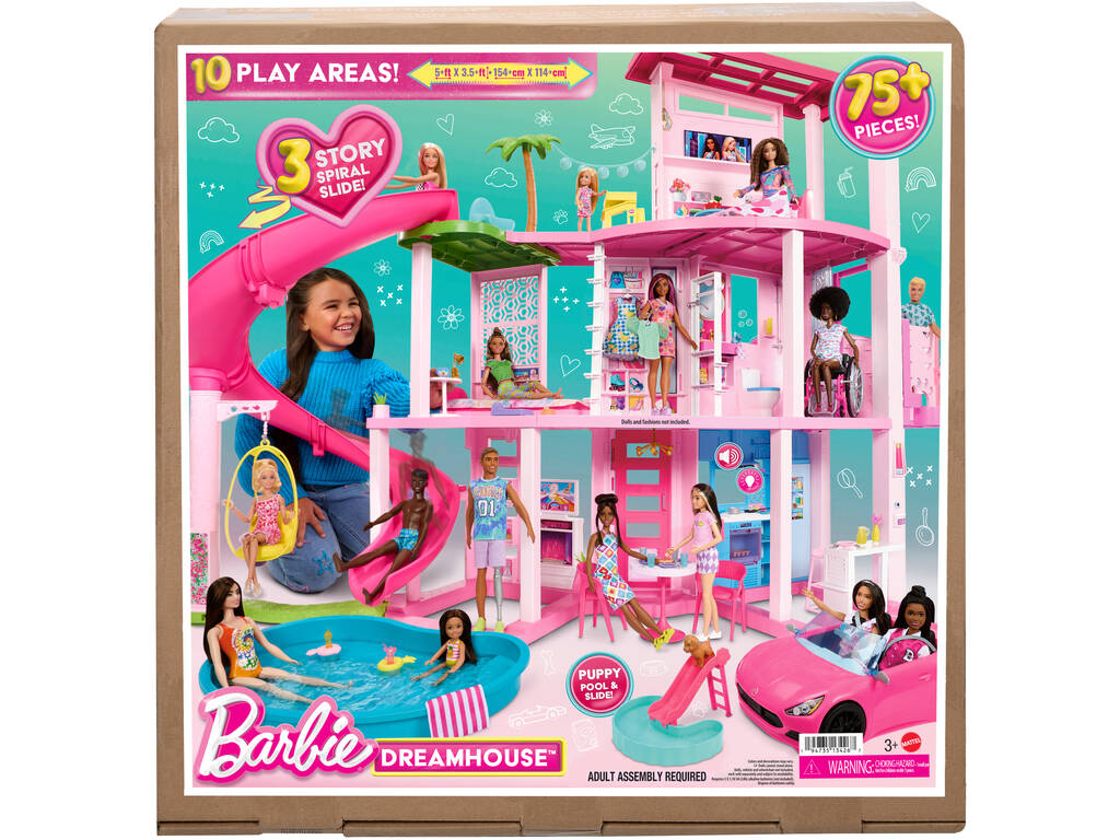 Barbie Dreamhouse 2023 Mattel HMX10