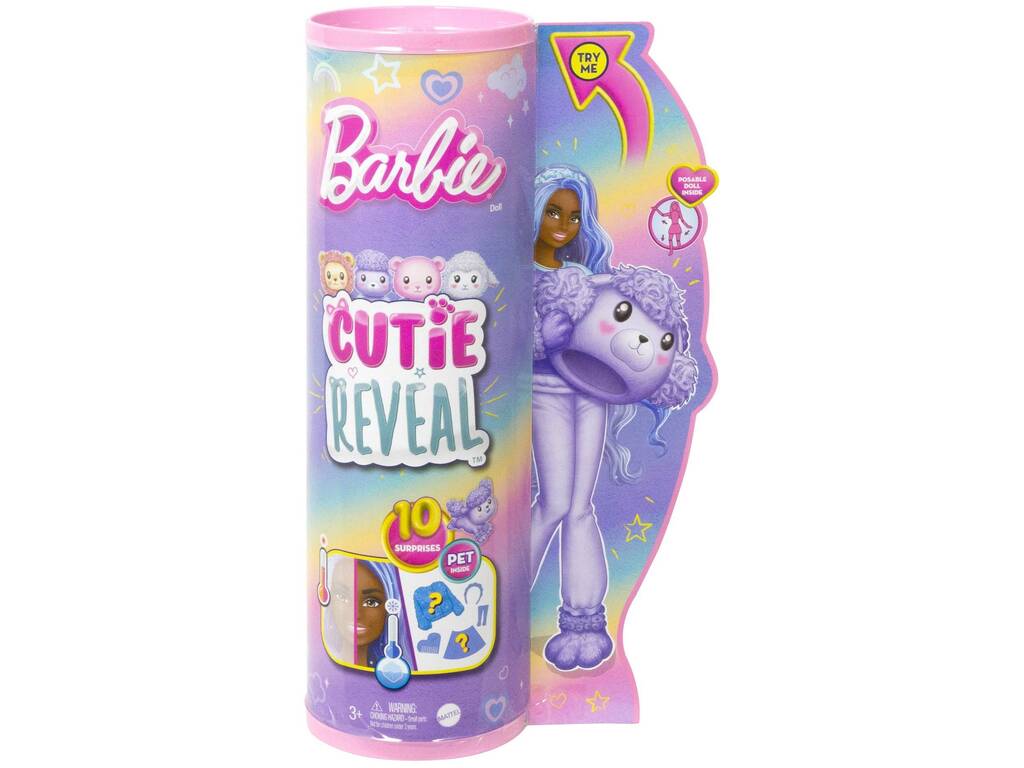 Barbie Cutie Reveal T-Shirts Cozy Poodle by Mattel HKR05