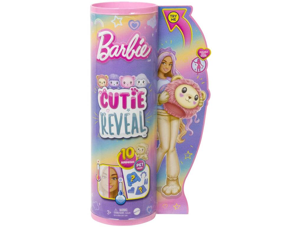 Barbie Cutie Reveal T-Shirts Cozy Lion by Mattel HKR06