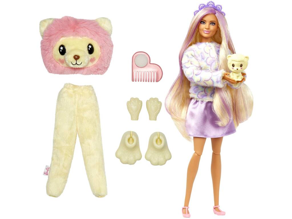 Barbie Cutie Reveal T-Shirts Cozy Lion by Mattel HKR06