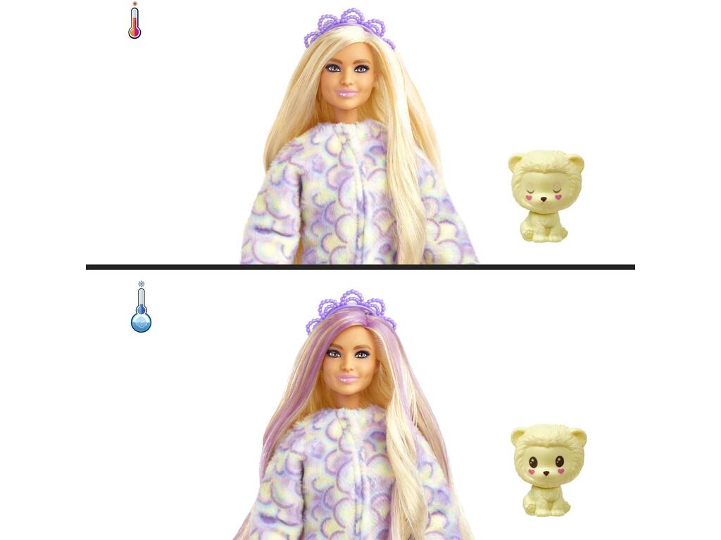 Barbie Cutie Reveal T-Shirts Cozy Lion by Mattel HKR06