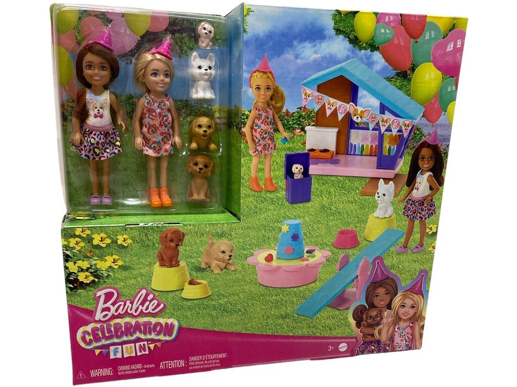 Barbie Chelsea Festa per cagnolini di Mattel HJY88