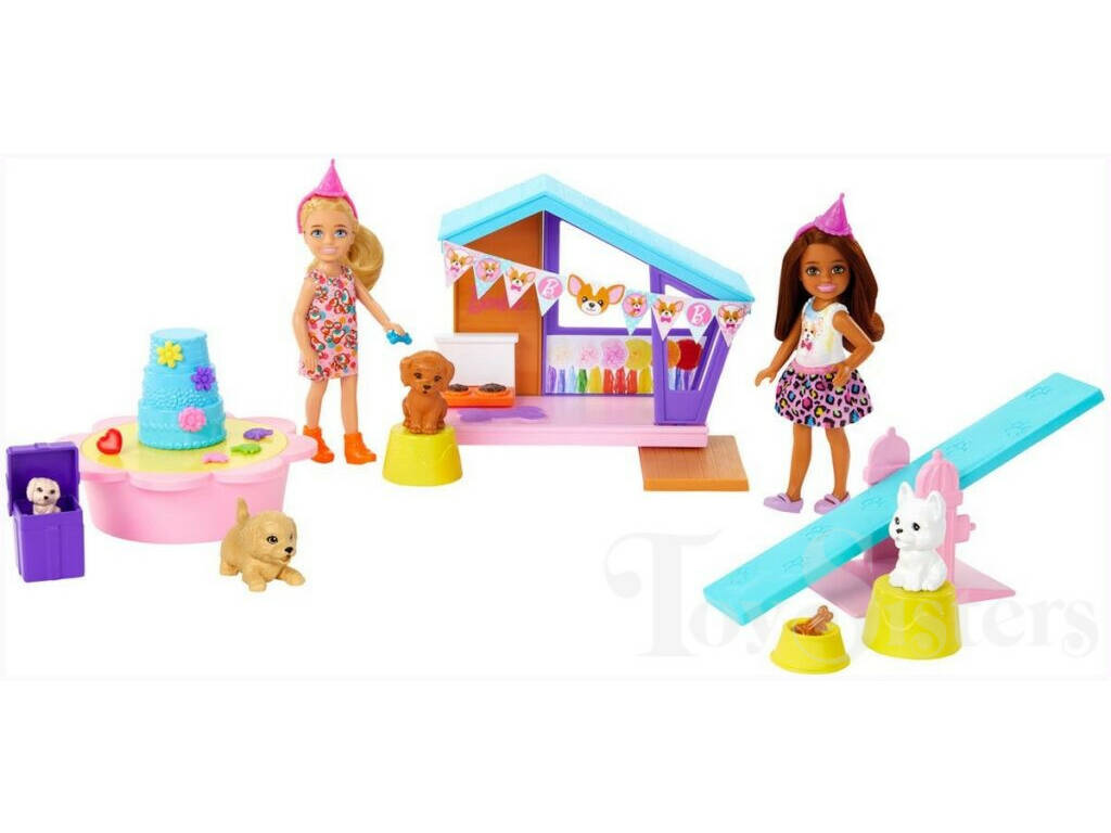 Barbie Chelsea Festa per cagnolini di Mattel HJY88