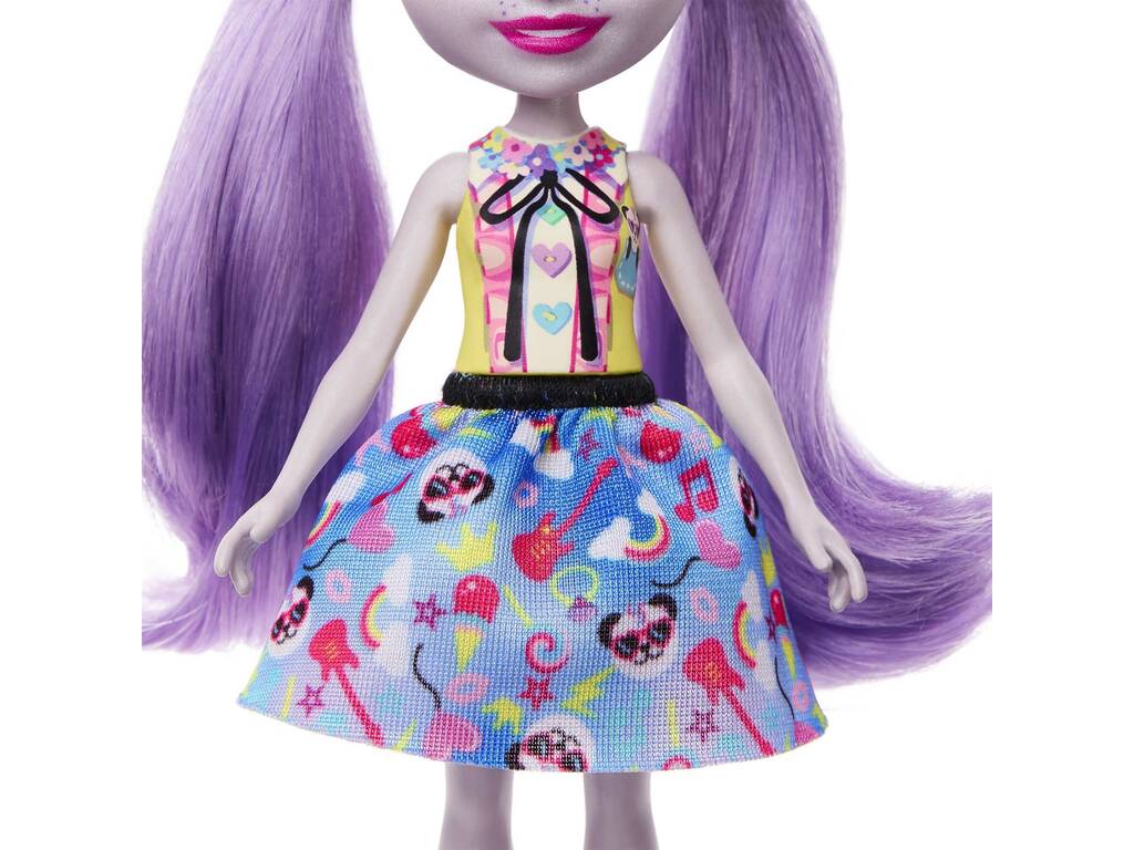 Enchantimals Bambola Purple Panda di Mattel HNT58
