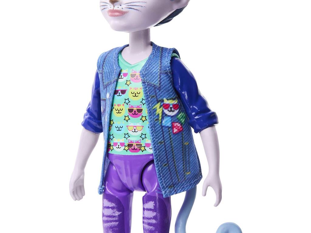 Enchantimals Boneco Cat de Mattel HNT59