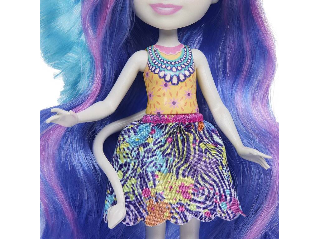 Enchantimals Bambola Glam Party Zebra di Mattel HNV28