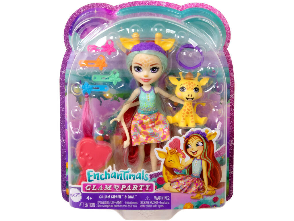 Enchantimals Poupée Girafe Glam Party