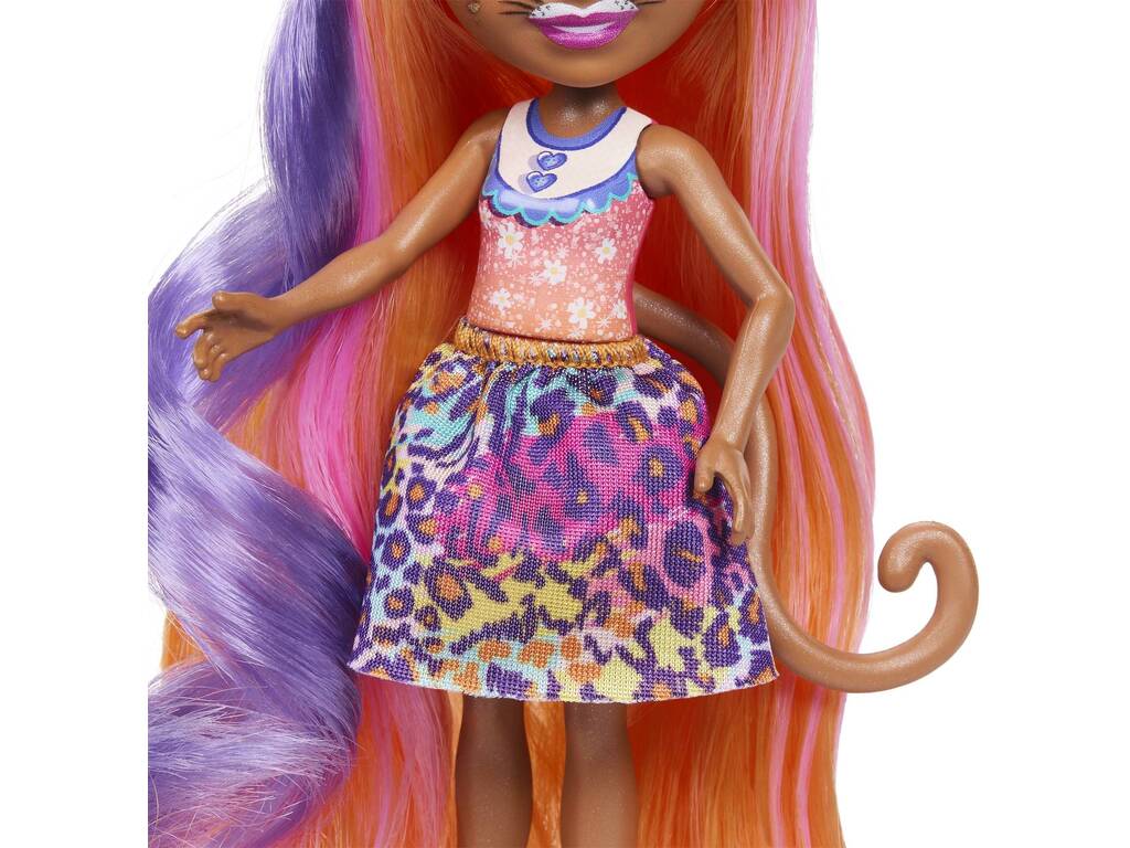 Enchantimals Glam Party Bambola Charisse Ghepardo Mattel HNV30