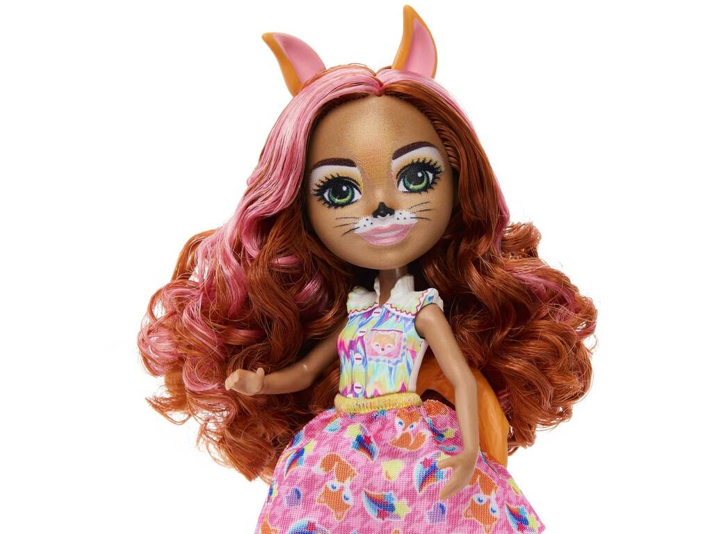 Enchantimals City Tails Famiglia Volpe del Deserto Mattel HNT60