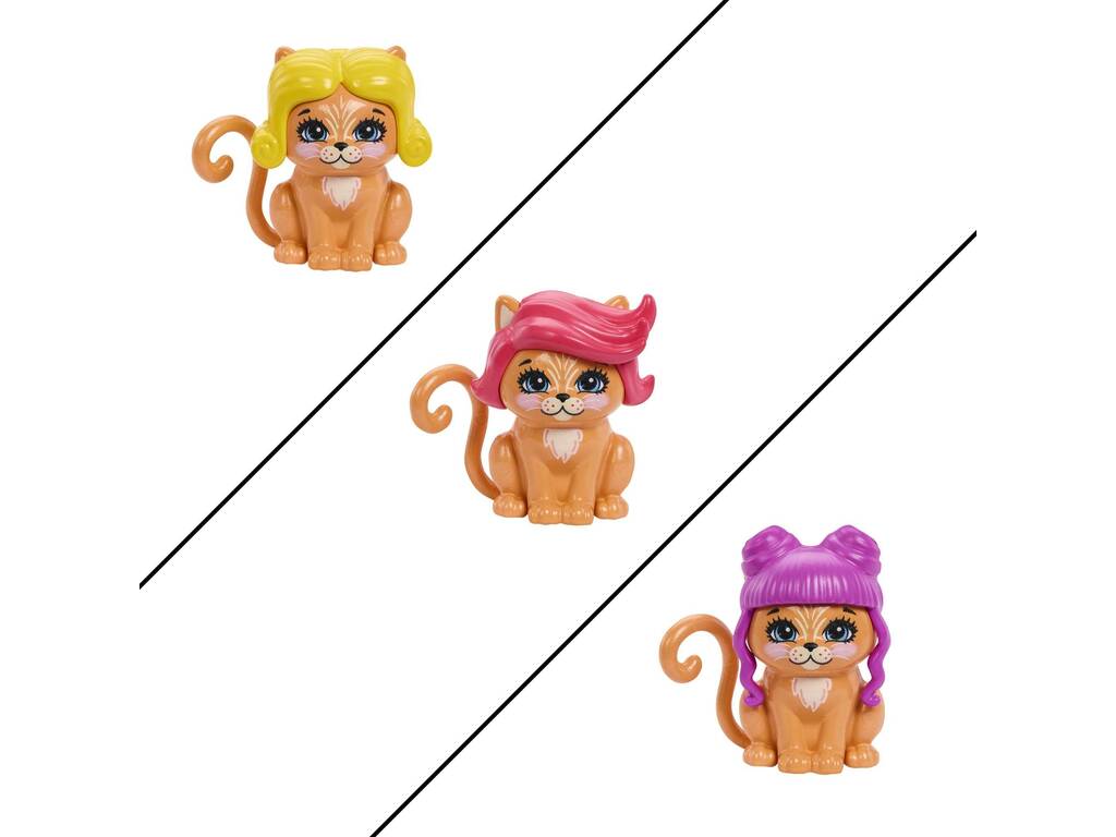 Enchantimals Camión De Moda De Gato de Mattel HPB34