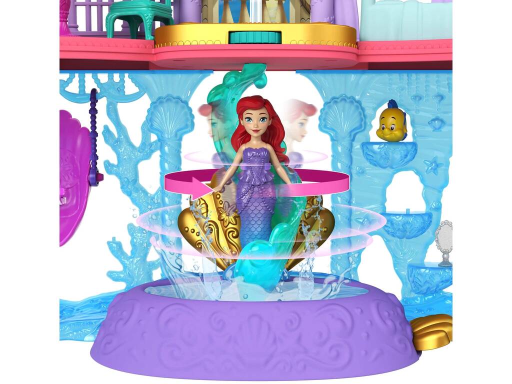 Principesse Disney Mini Ariel Castello in superficie e sott'acqua Mattel HLW95