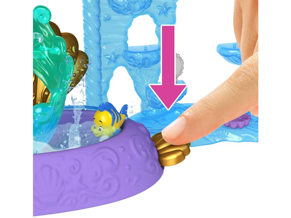 Principesse Disney Mini Ariel Castello in superficie e sott'acqua Mattel HLW95