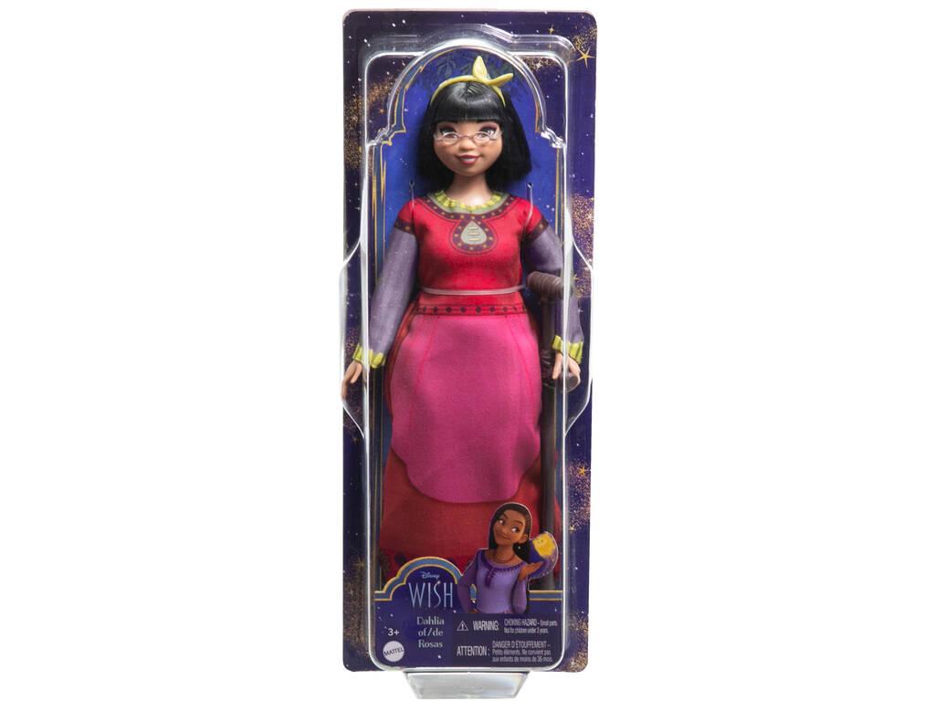 Robe rouge de la poupée Disney Wish