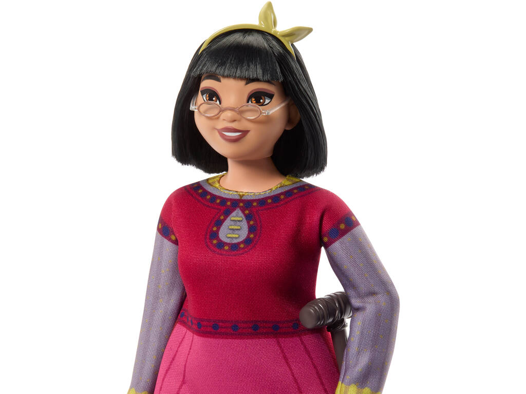 Robe rouge de la poupée Disney Wish