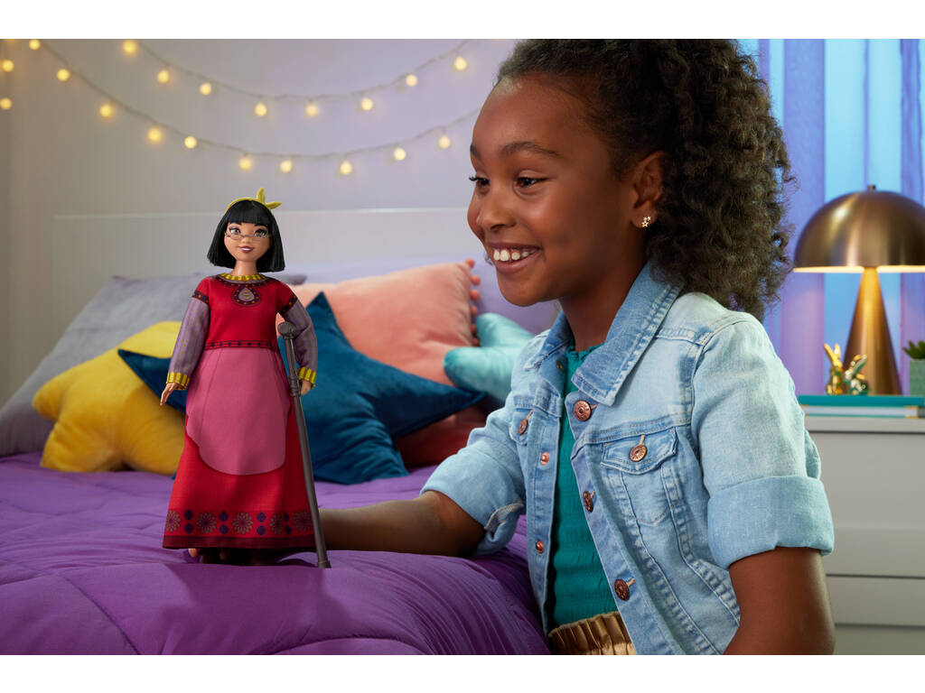 Robe rouge de la poupée Disney Wish