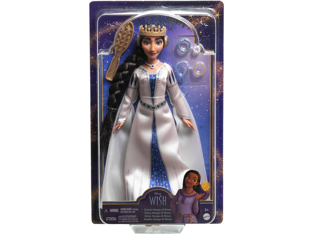 Poupée Disney Wish Queen Mattel Doll HRC11