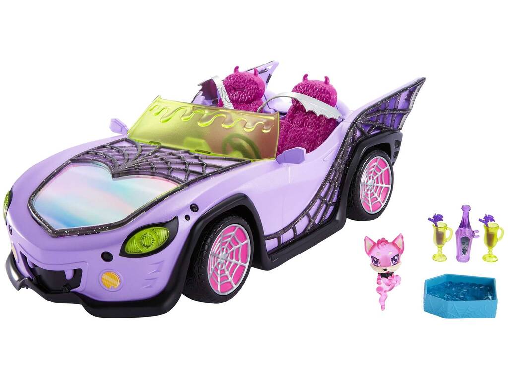 Monster High Véhicule Ghoul Mobile Mattel HHK63 