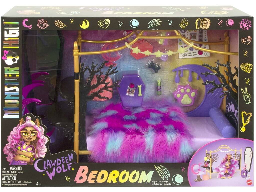 Monster High Stanza di Clawdeen Wolf di Mattel HHK64