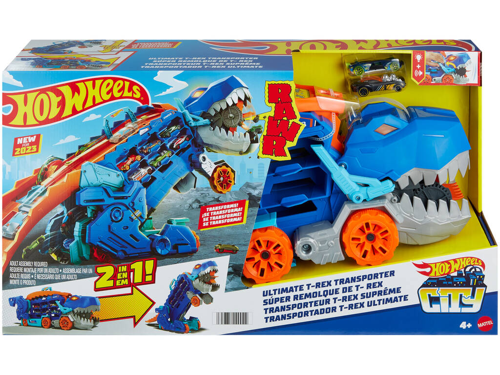 Hot Wheels City Ultimate T-Rex Truck Mattel HNG50