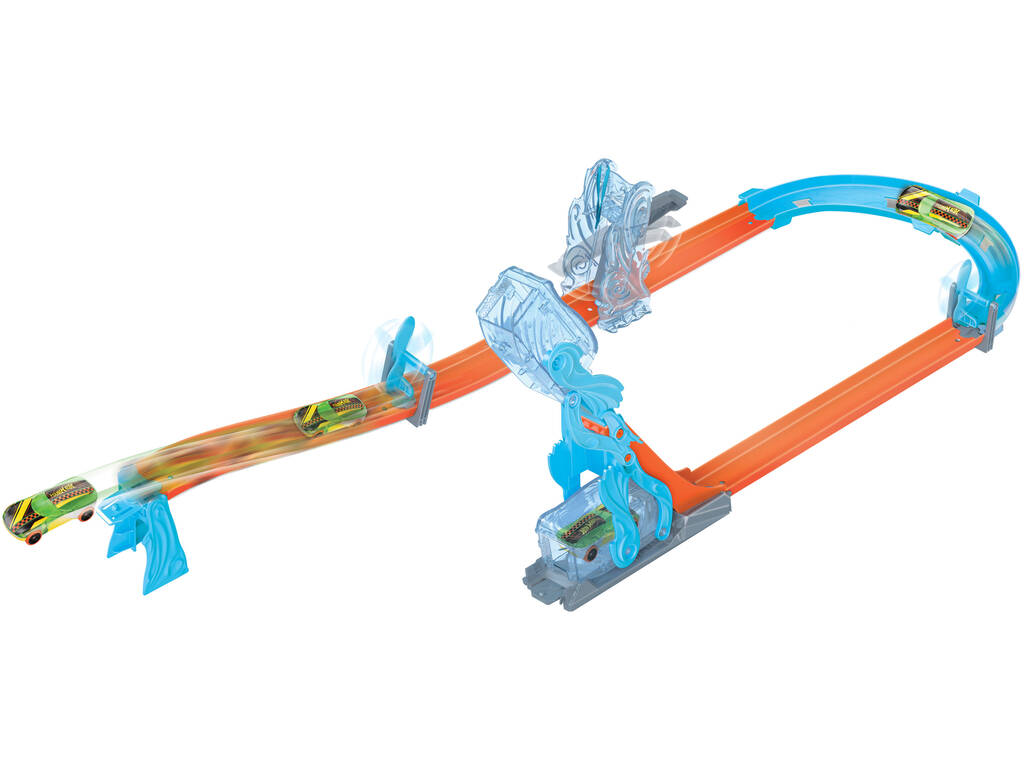 Hot Wheels Track Builder Pack Scatola di lancio per salti a tutta velocità Mattel HNJ67