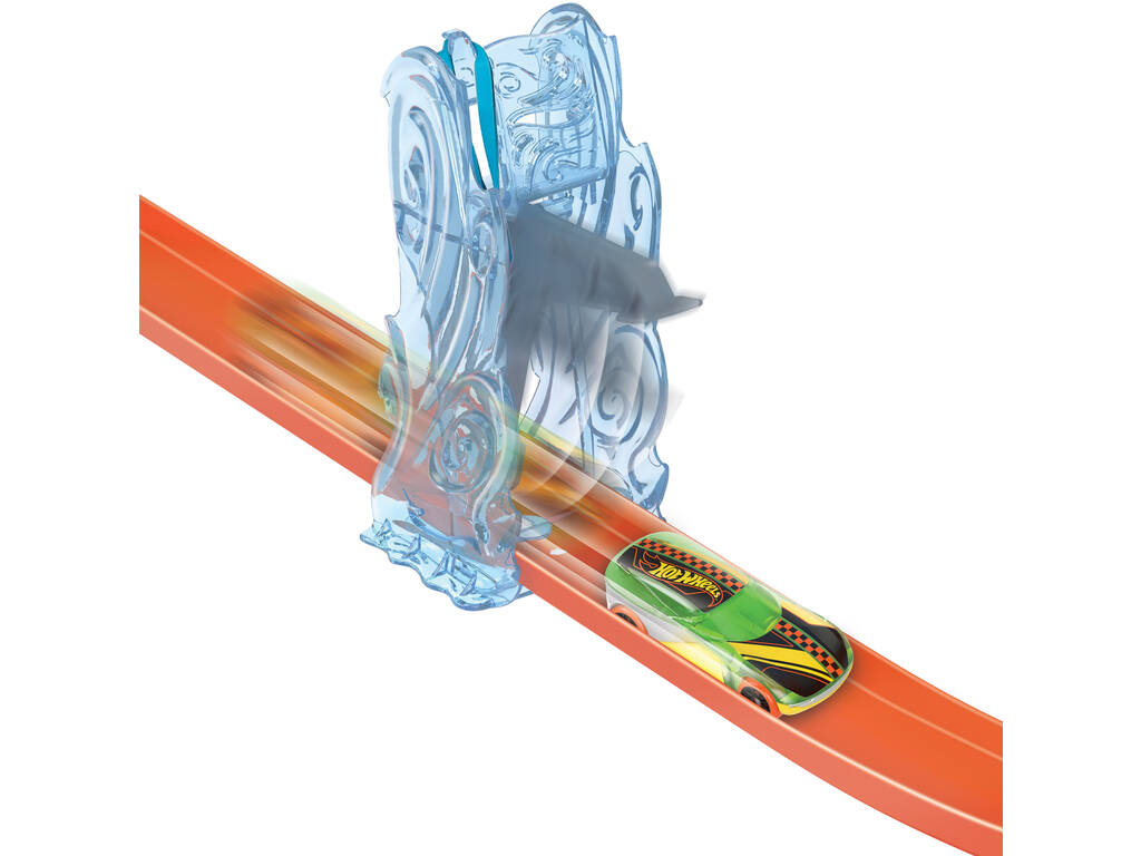 Hot Wheels Track Builder Pack Scatola di lancio per salti a tutta velocità Mattel HNJ67