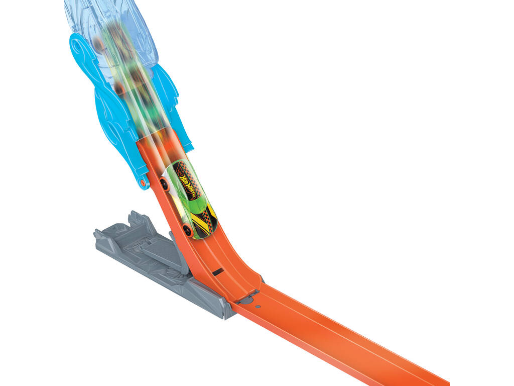 Hot Wheels Track Builder Pack Scatola di lancio per salti a tutta velocità Mattel HNJ67