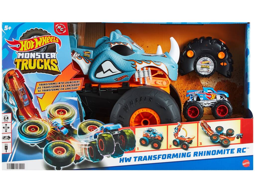 Hot Wheels Radio Control Rhinomite Mattel HPK27