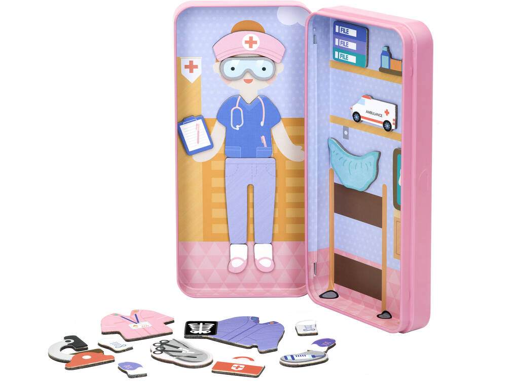 Puzzle magnetico I miei eroi Professionista sanitario di Mier Edu