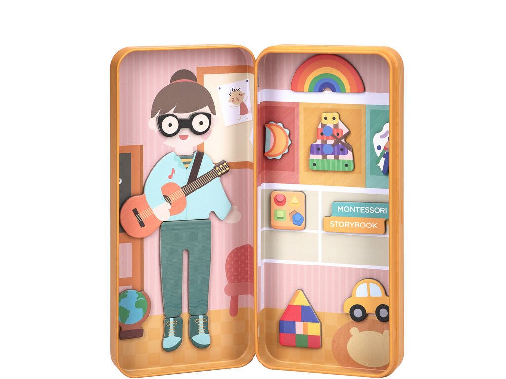 Puzzle Magnético I miei eroi insegnanti di prima infanzia Mier Edu ME088