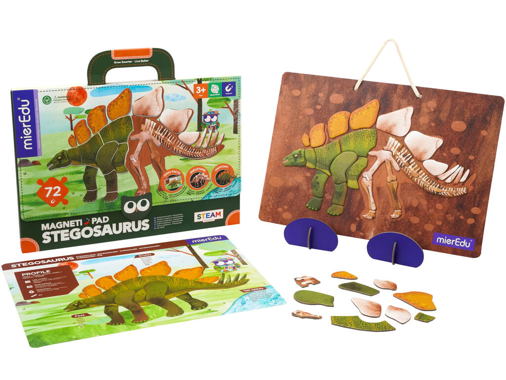 Magnétique Pad Stegosaures Mier Edu ME0542