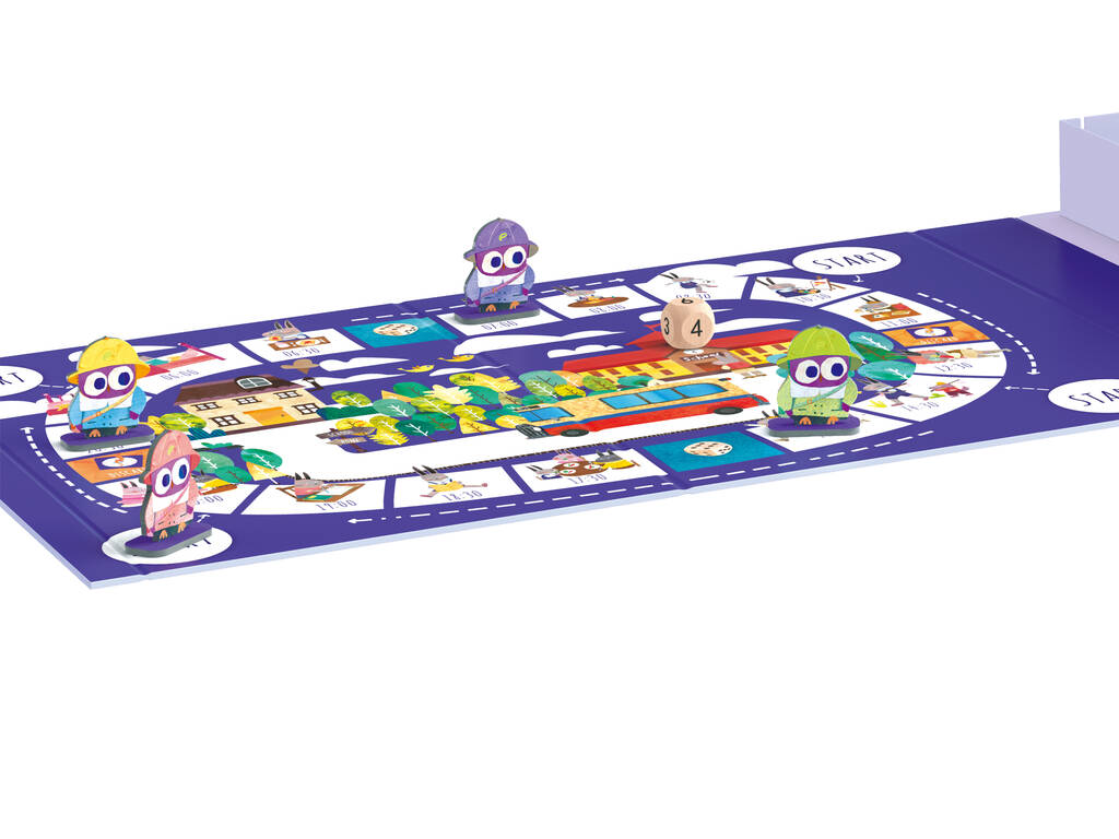 Jeu Magnétique D'apprentissage De L'Heure Mier Edu ME3206