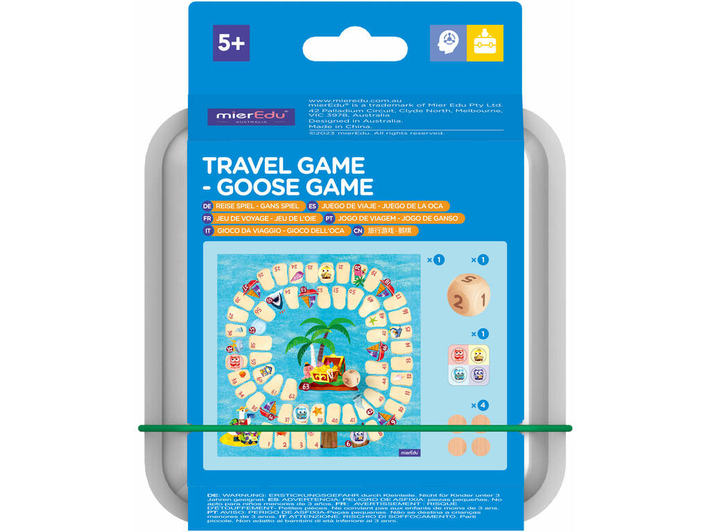 Jogo De Viagem O Ganso Mier Edu ME119