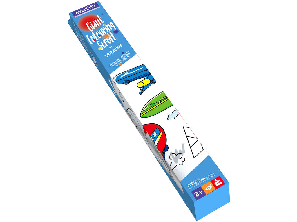 Rouleau géant pour colorier des véhicules Mier Edu ME248 