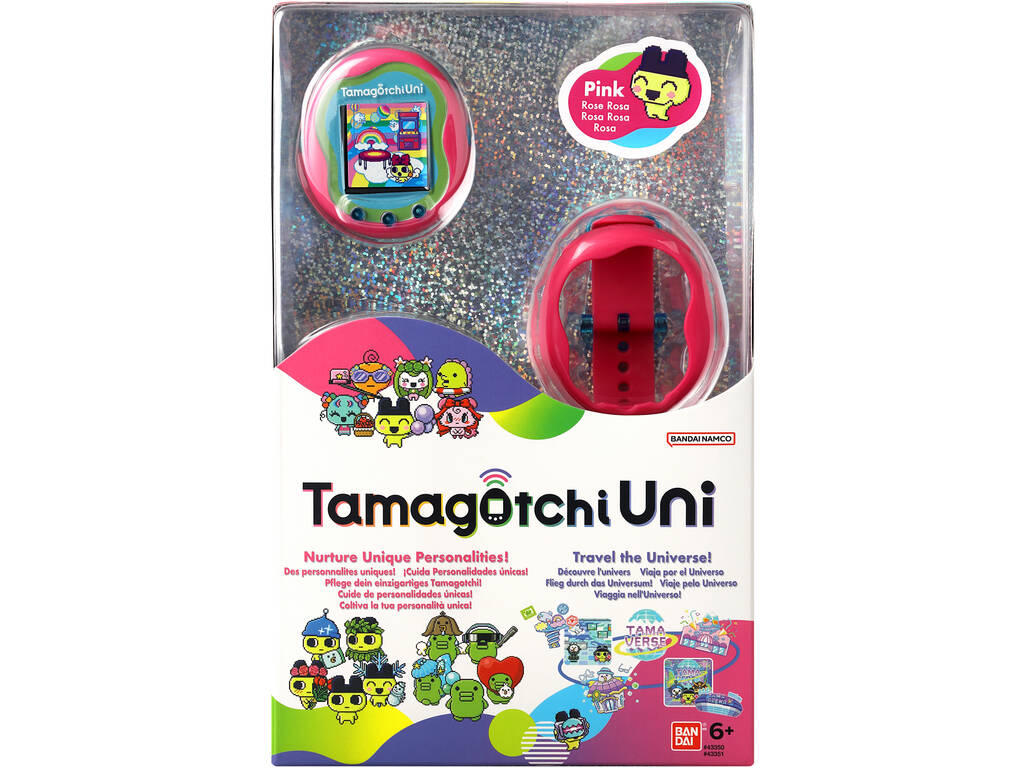 Tamagotchi Uni Cor-de-Rosa Bandai 43351