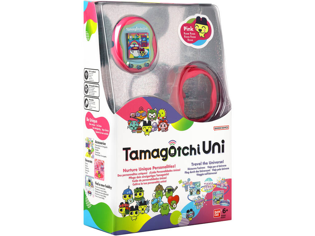 Tamagotchi Uni Cor-de-Rosa Bandai 43351