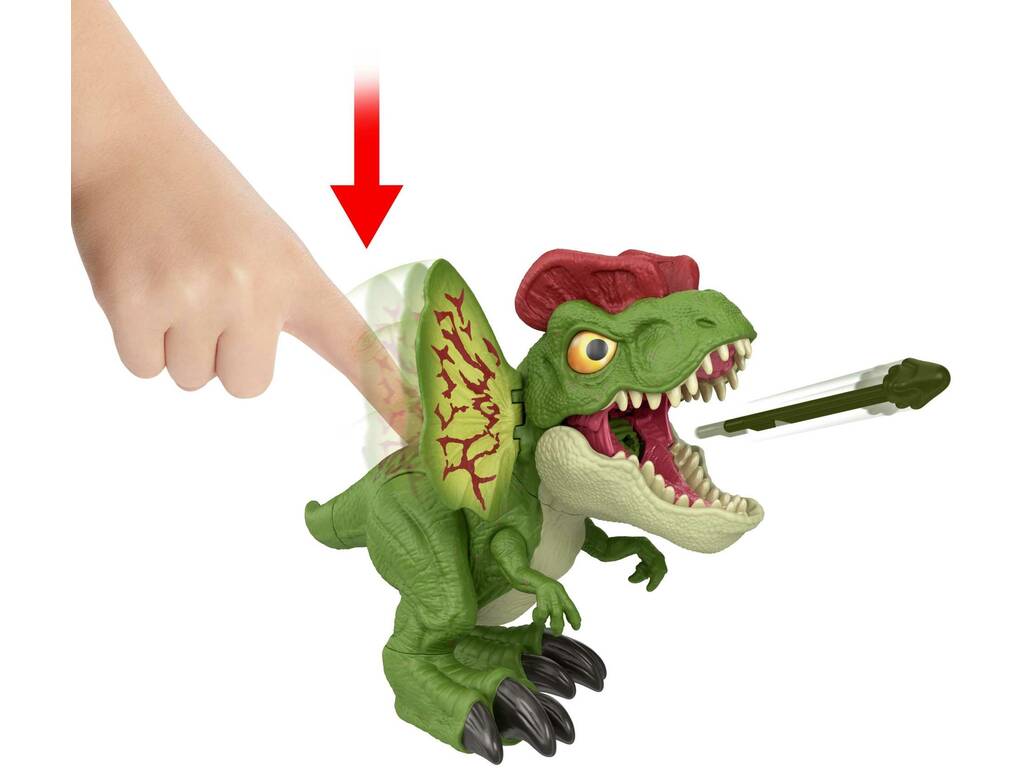 Jurassic World Dilaphosaurus di Mattel HNT65