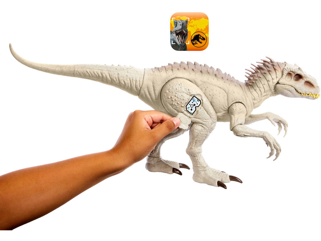 Jurassic World Camuffa e conquista Indominus Rex Mattel HNT63