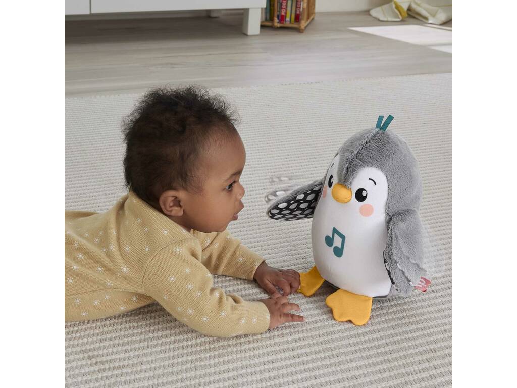 Fisher Price Poupée Pingouin qui bat et oscille Mattel HNC10