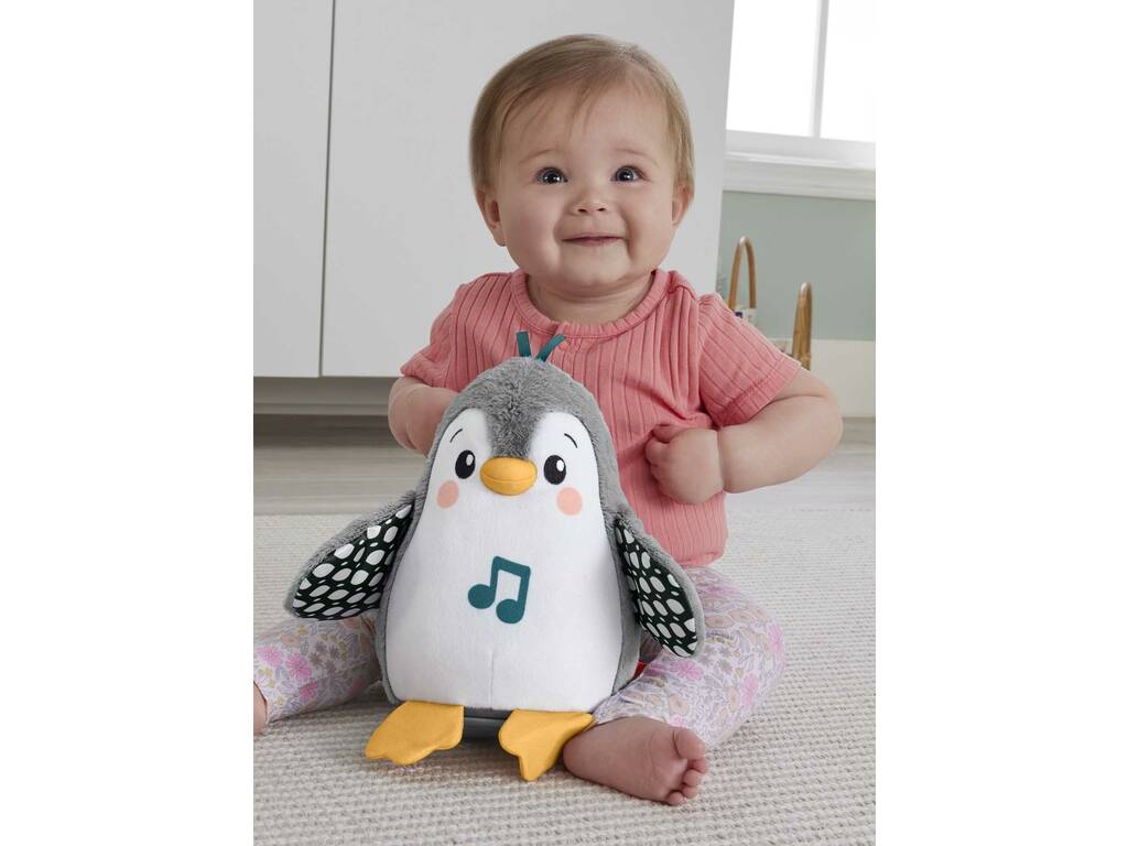 Fisher Price Poupée Pingouin qui bat et oscille Mattel HNC10