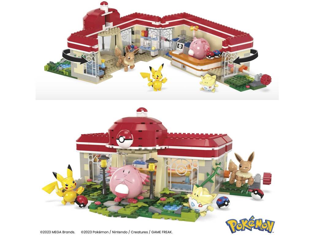 Mattel Mega Construx Pokémon Centre Pokémon HNT93