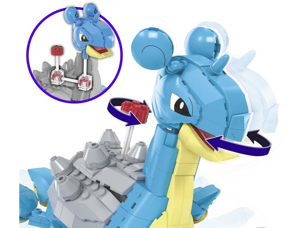 Pokémon Mega Figura Lapras Mattel HKT26