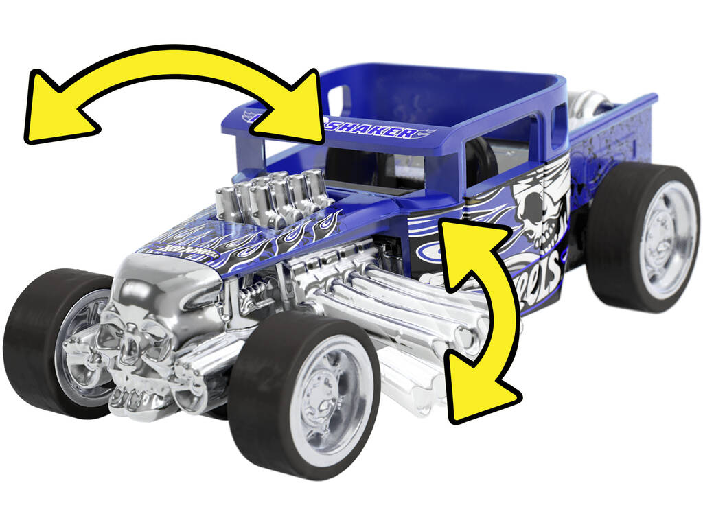Hot Wheels Voiture de Metal Pull-Back Speeders Mattel HPT04